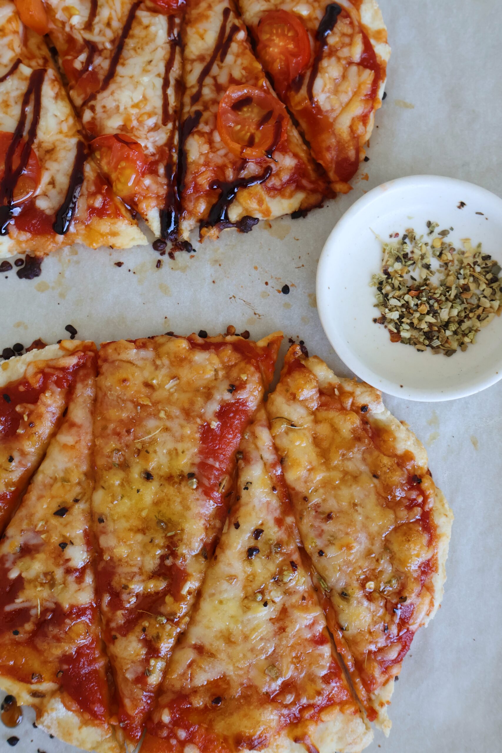 Cottage Cheese Pizza