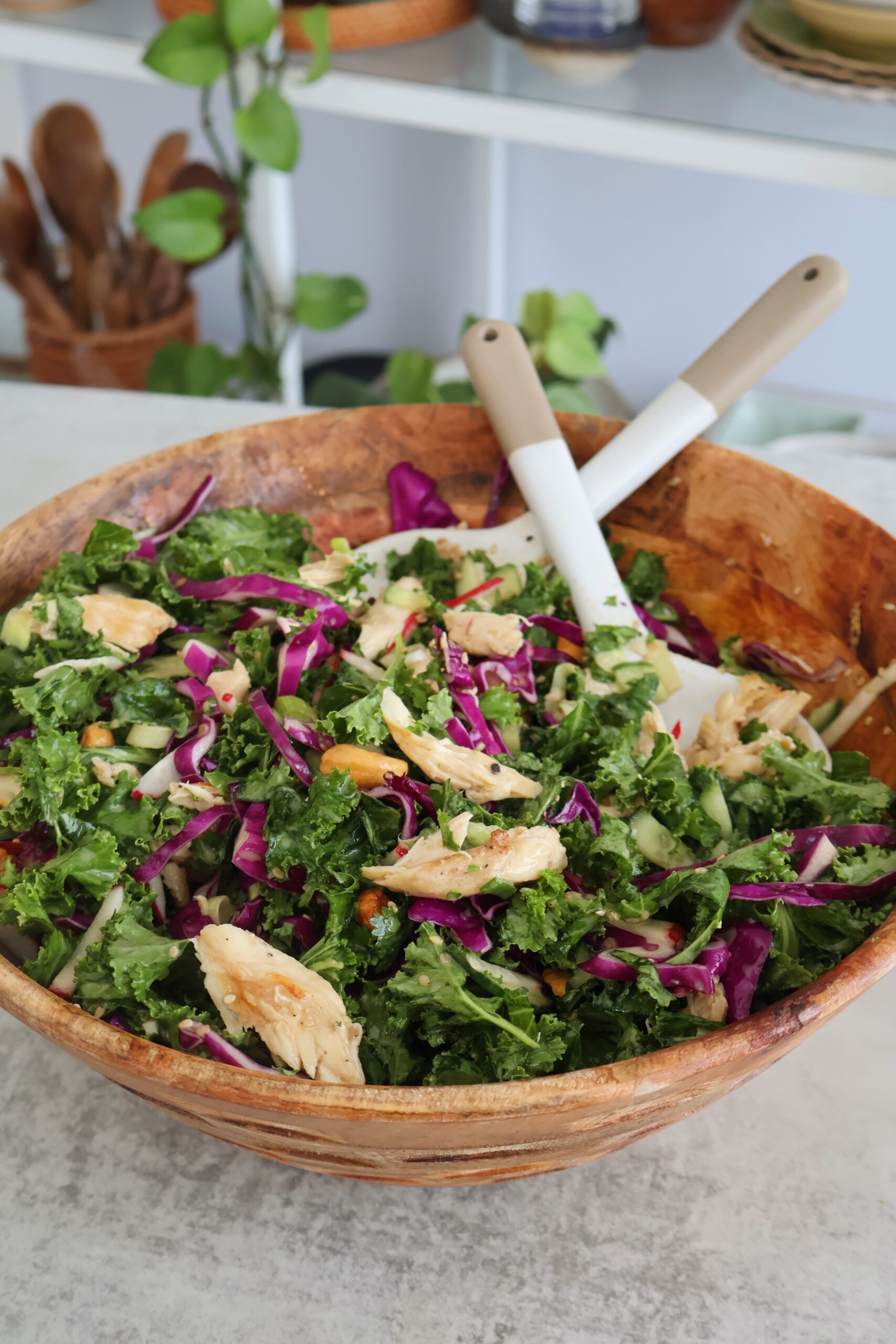 sesame chicken salad