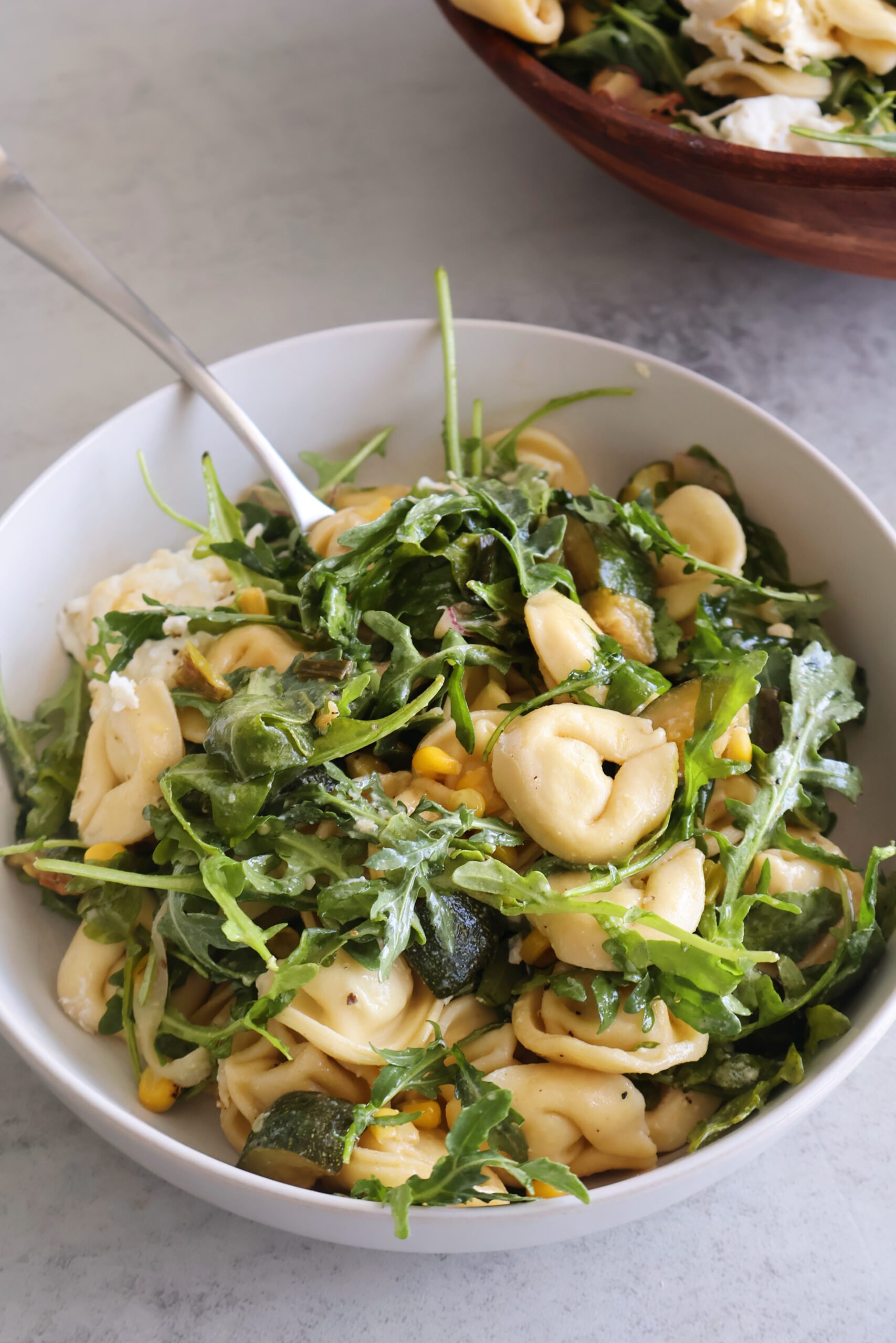 Burrata Tortellini Salad