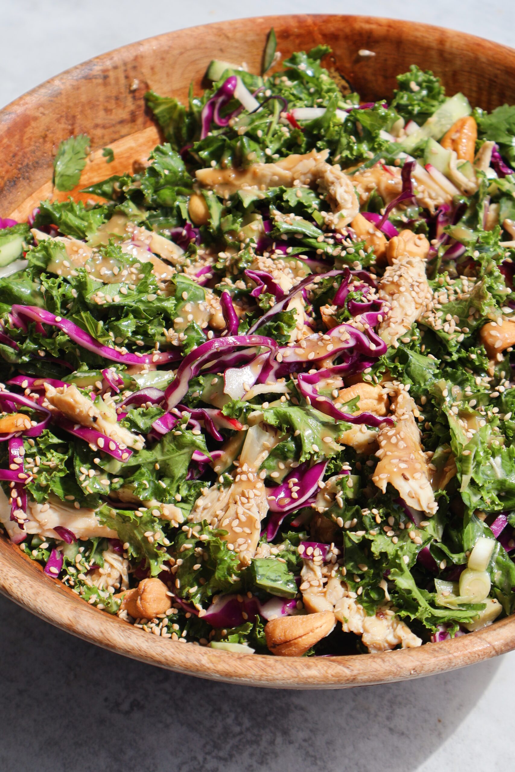 sesame chicken salad