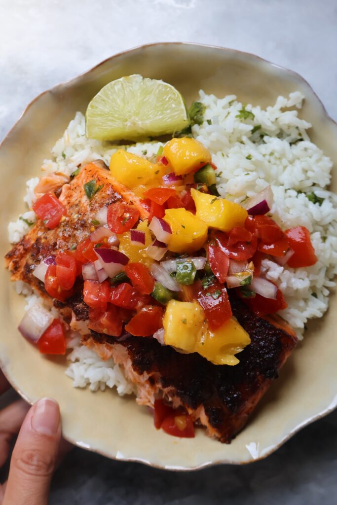 honey chipotle salmon