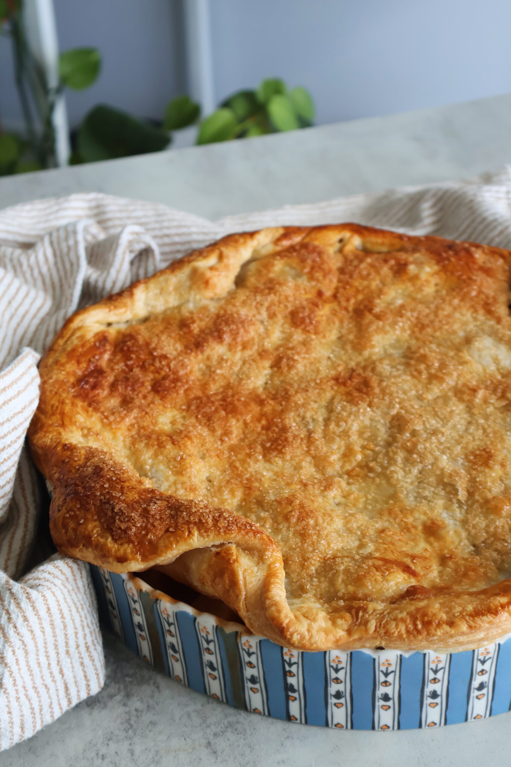 puff pastry apple pie