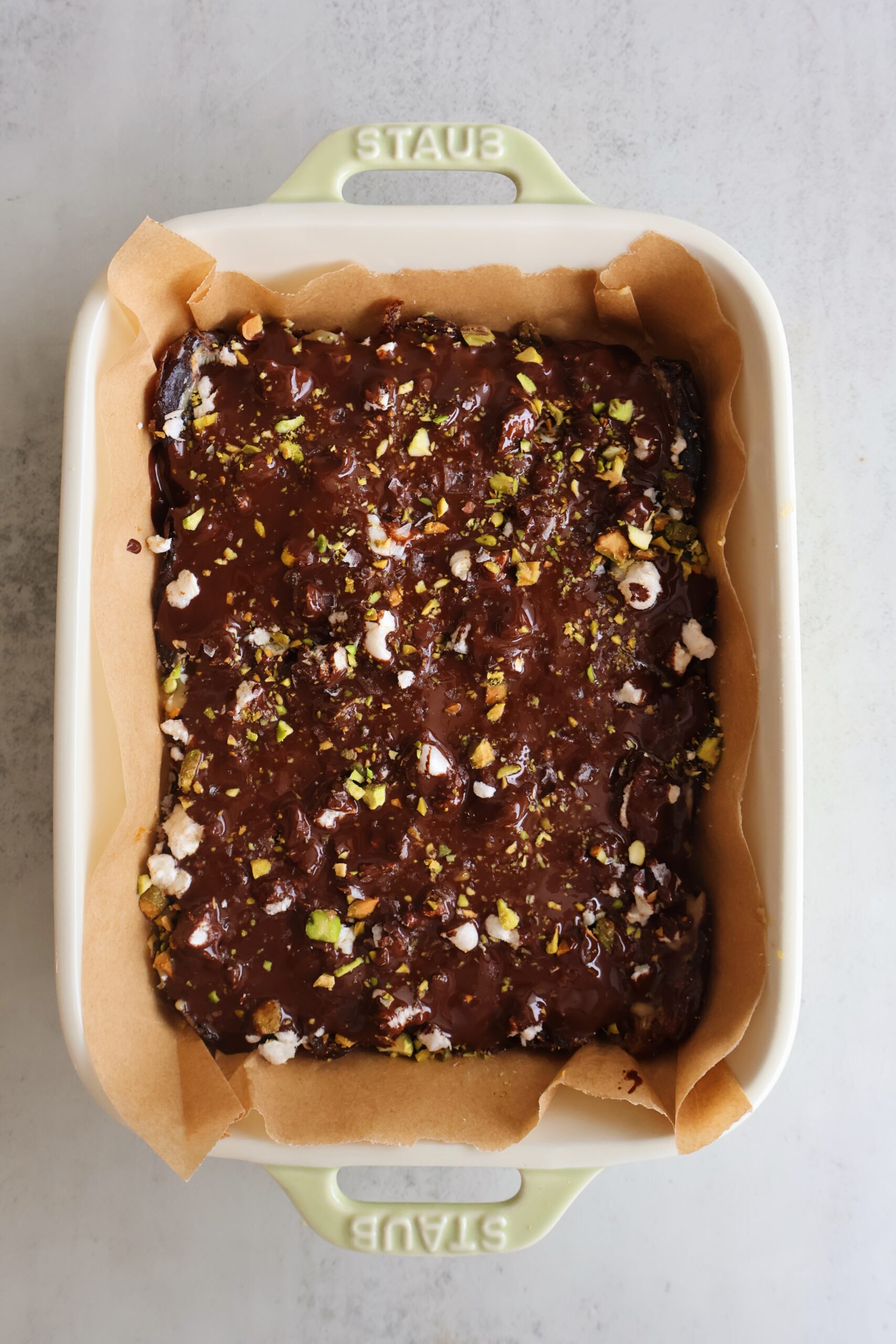Tahini Crunch Date Bars